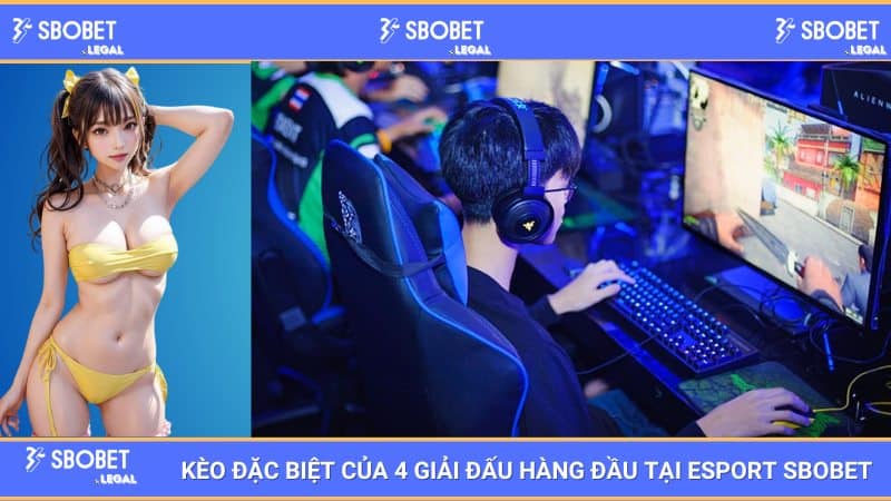 Kèo đặc biệt của 4 giải đấu Esport hàng đầu tại SBOBET 1 Kèo đặc biệt của 4 giải đấu hàng đầu tại Esport SBOBET