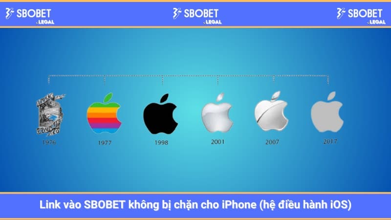 Link vào SBOBET không bị chặn cho iPhone (hệ điều hành iOS)