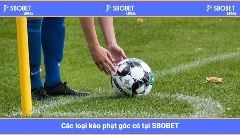 Các loại kèo phạt góc có tại SBOBET
