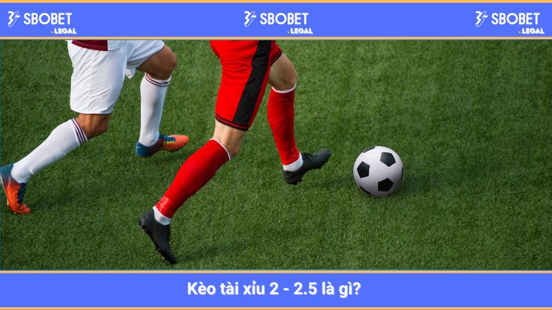 Kèo tài xỉu 2 - 2.5 là gì? 